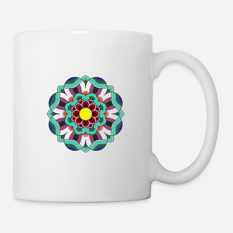 Dancheong 단청 - single (Ver.2) - Tasse - Weiß