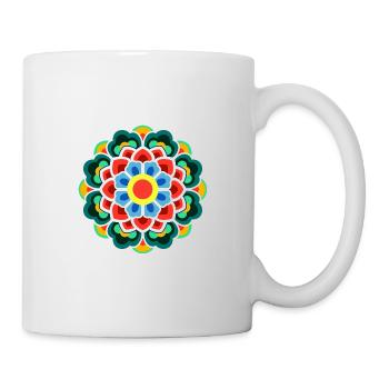 Dancheong 단청 - single (Ver.9) - Tasse - Weiß - Rechts