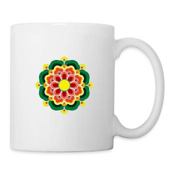 Dancheong 단청 - single (Ver.5) - Tasse - Weiß - Rechts
