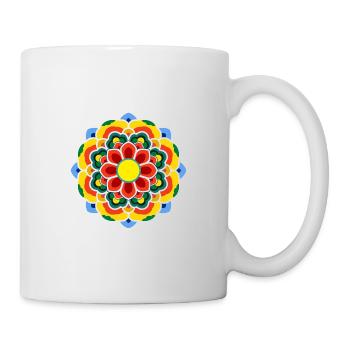 Dancheong 단청 - single (Ver.6) - Tasse - Weiß - Rechts
