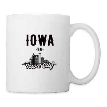 Iowa City State Home Gift - Mug - white - Right