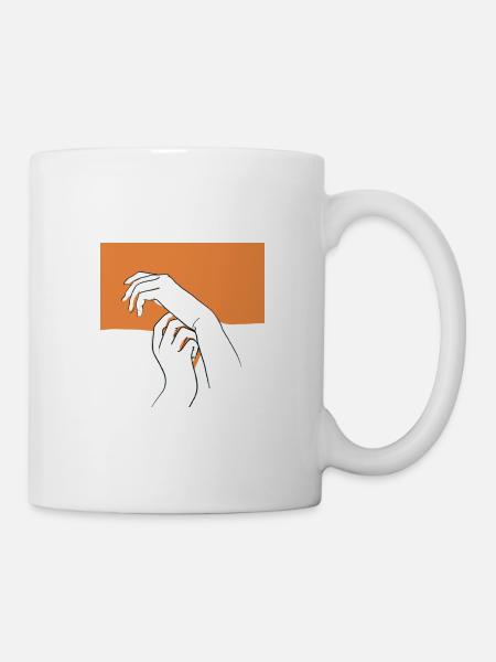The Hands Number 2 - Tasse - Weiß
