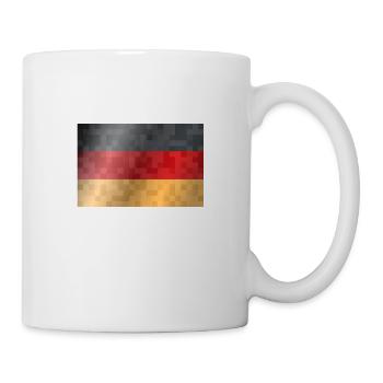 Germany Flag German Flag Used Look Home - Mug - white - Right