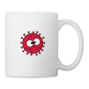 Corona - Tasse - Weiß - Rechts