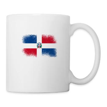 Dominican Republic Flag Dom Rep Flag Travel - Mug - white - Right