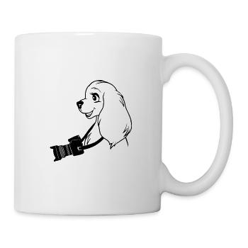 Dog reporter - Mug - white - Right