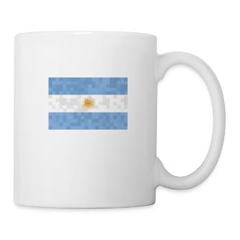 Drapeau de l’Argentine Amérique du Sud Drapeau argentin - Mug blanc - blanc - Droite