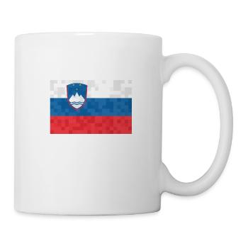 Slovenia Flag Balkans Slovenian Flag Vintage - Mug - white - Right