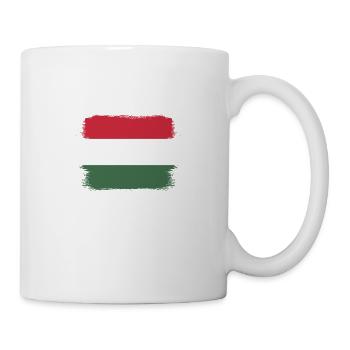 Hungary Flag Hungarian flag Balaton Hungary - Mug - white - Right