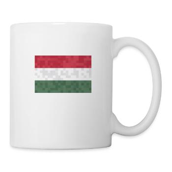 Hungary Flag Hungarian flag Balaton Hungary - Mug - white - Right