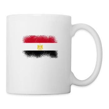 Egypt Flag Hurghada Africa Egyptian Flag - Mug - white - Right