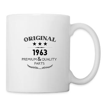 original 1963 premium and quality parts - Mug blanc - blanc - Droite