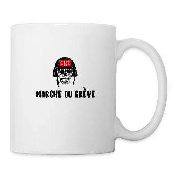 CGT - Mug blanc - blanc - Droite
