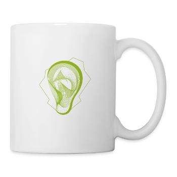 Ohr - Tasse - Weiß - Rechts