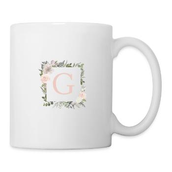 G Monogram Eucalyptus Boho - Mug - white - Right