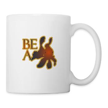 Be a Goldfish - Tasse - Weiß - Rechts