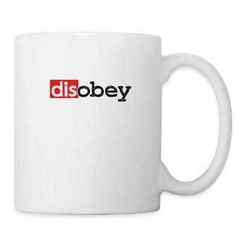Désobéir Désobéissance Désobéir Stand Up Elite - Mug blanc - blanc - Droite