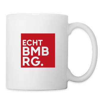 Echt Bamberg Shirt - Tasse - Weiß - Rechts