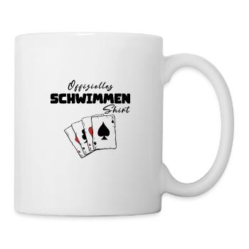 Maillot de Natation Officiel - Mug blanc - blanc - Droite