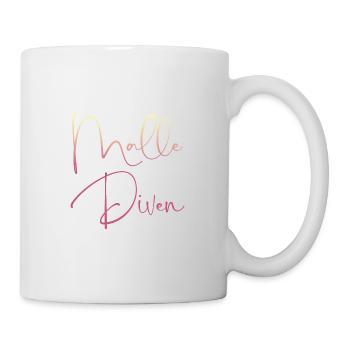 Malle Diven / Urlaub Mallorca - Tasse - Weiß - Rechts