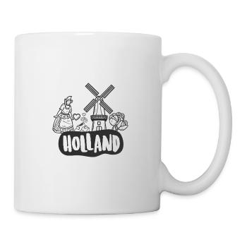 Design hollandais - Mug blanc - blanc - Droite