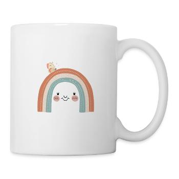 The Merry Rainbow and the Butterfly - Mug - white - Right
