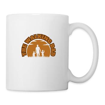 The Walking Dad 2 Sons Brown - Mug - white - Right