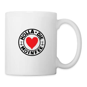 Holla die MoinFee Vers de moule - Mug blanc - blanc - Droite