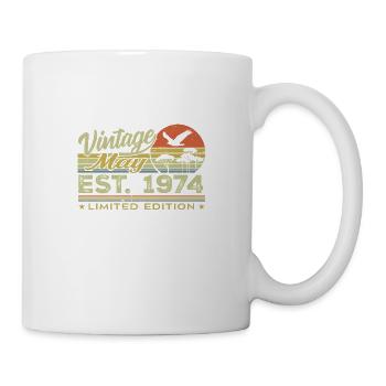 Birthday May 1974, born in May 1974 - May 1974 - Mug - white - Right