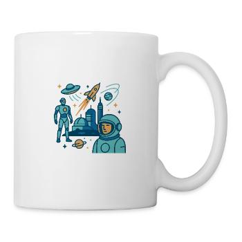 The future of the world - Mug - white - Right