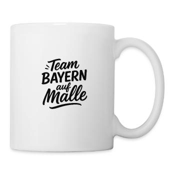Team Bayern auf Malle - Tasse - Weiß - Rechts