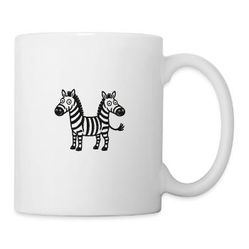 Zebras - Mug - white - Right