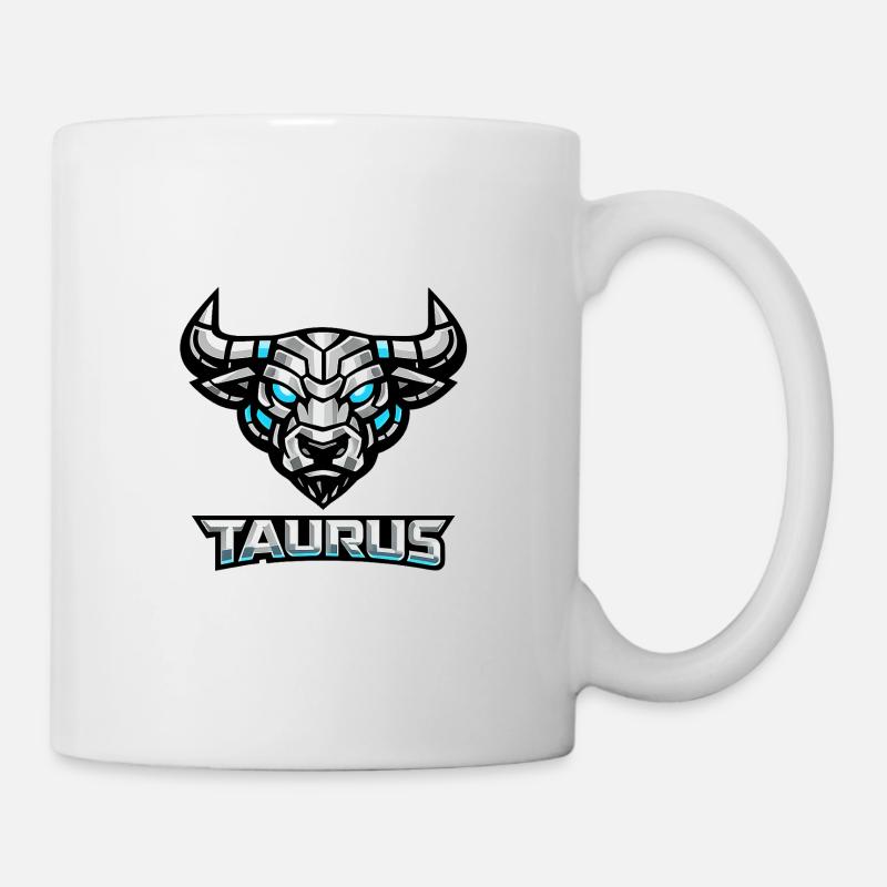 taureau - Mug blanc - blanc