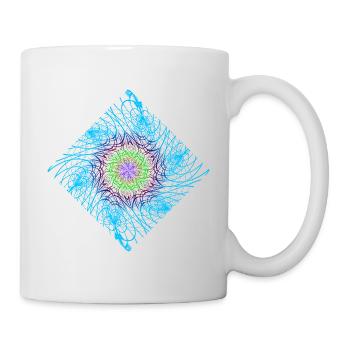 Ascent to a pattern of wisdom - Mug blanc - blanc - Droite