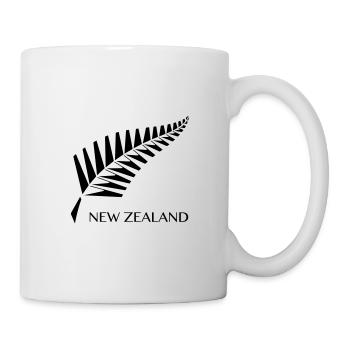 Neuseeland Farn - Tasse - Weiß - Rechts