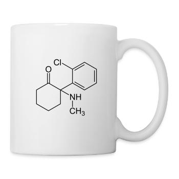 Ketamin - Tasse - Weiß - Rechts