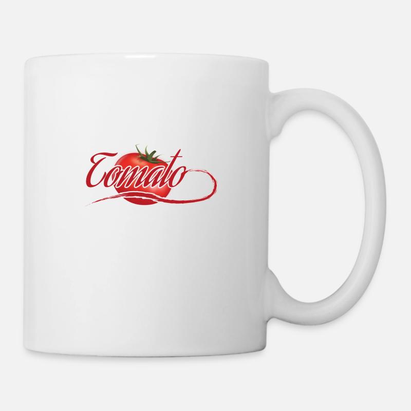 Tomate - Tasse - Weiß