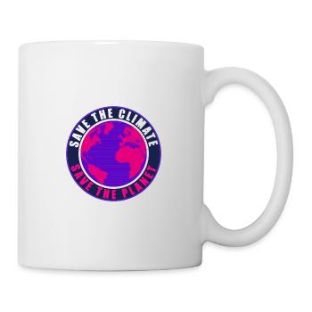 Save the Climate Save the Planet - Mug - white - Right