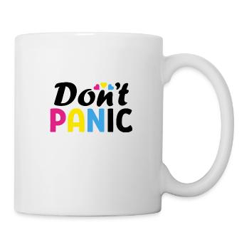 Don’t Panic Pan LGBTQ Pride Month Gay - Mug blanc - blanc - Droite