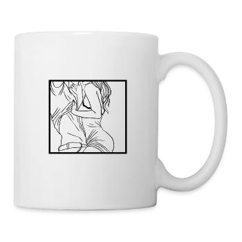 Verschlungen BDSM stehen liebe - Tasse - Weiß - Rechts
