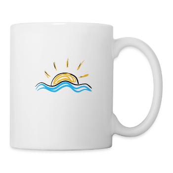 Sun Sea - Mug - white - Right