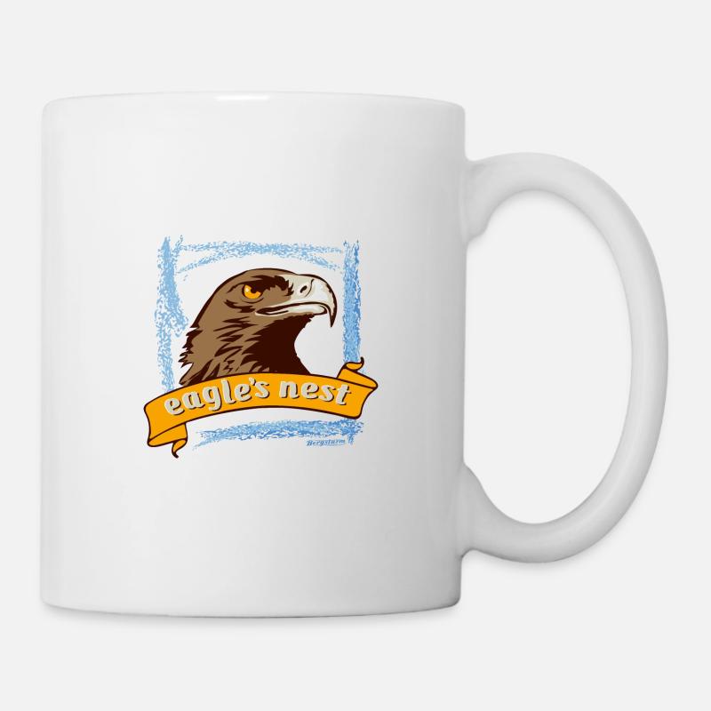 Nid d’aigles Kehlstein Kehlsteinhaus Berchtesgaden - Mug blanc - blanc