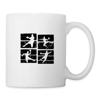 Handball Accessories for Handball Players - Mug - white - Right