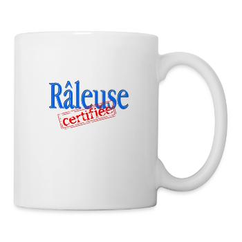 Râleuse certifiée - Mug blanc - blanc - Droite