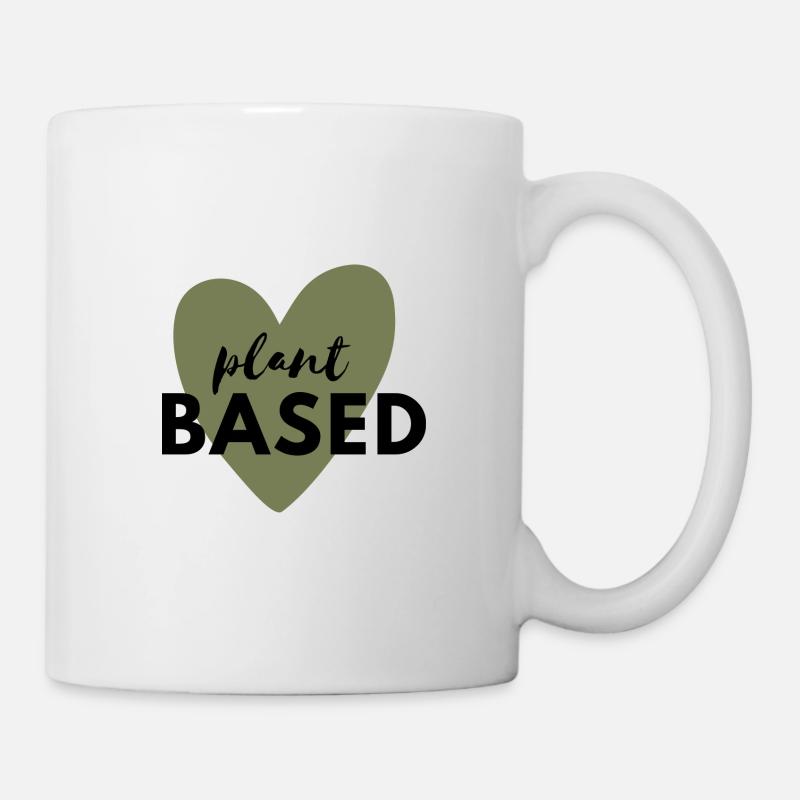 Plant based - Tasse - Weiß