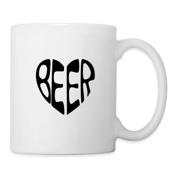 Beer Heart - Mug - white - Right