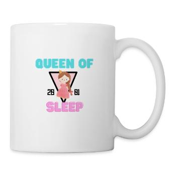 Queen of Sleep - Tasse - Weiß - Rechts