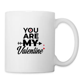 YOU ARE MY VALENTINE - Mug - white - Right