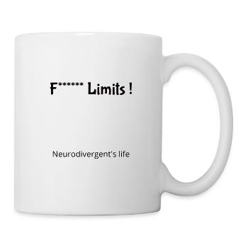 Neurodivergente T-Shirts - Tasse - Weiß - Rechts