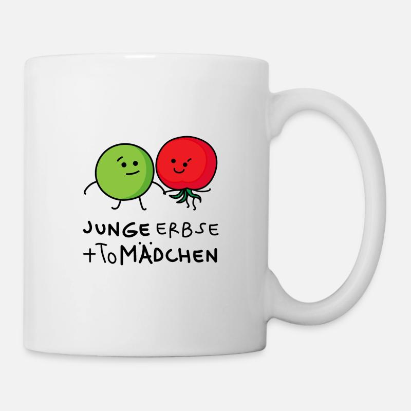 Junge und Mädchen Paar - Tasse - Weiß